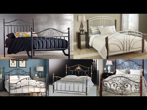 Beautiful Wrought Iron Bed Design