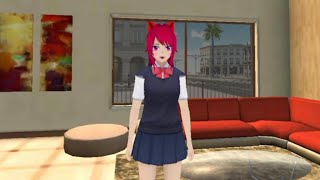 [NEW GAME!!] Wake up and Keep Exercising- High School Anime Girl Games 2022 (Gameplay Part 1) screenshot 2