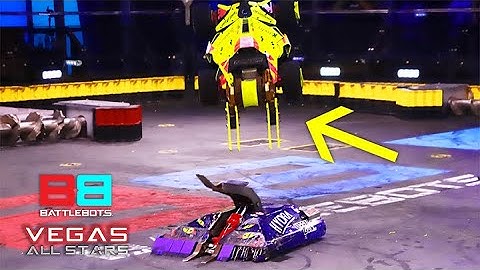 All The Knockouts From Vegas All Stars | BATTLEBOTS