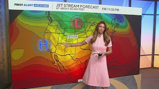Warming back up for Memorial Day weekend with a few isolated showers possible
