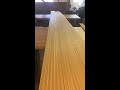 Milling cedar strips