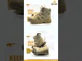 Outdoor Mountaineering Mid Top Tactical Desert Boots- Sand Color | Wily Bear #desertboot #combatboot