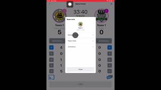 QS HOCKEY PRO APP - How to show player stats on the scoreboard screenshot 5