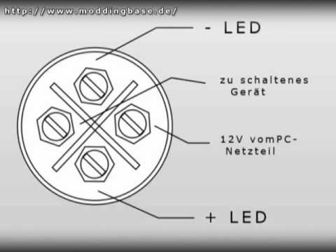 Taster Schalter Beleuchtung Klingel Drucktaster Druckschalter 12V LED  Edelstahl