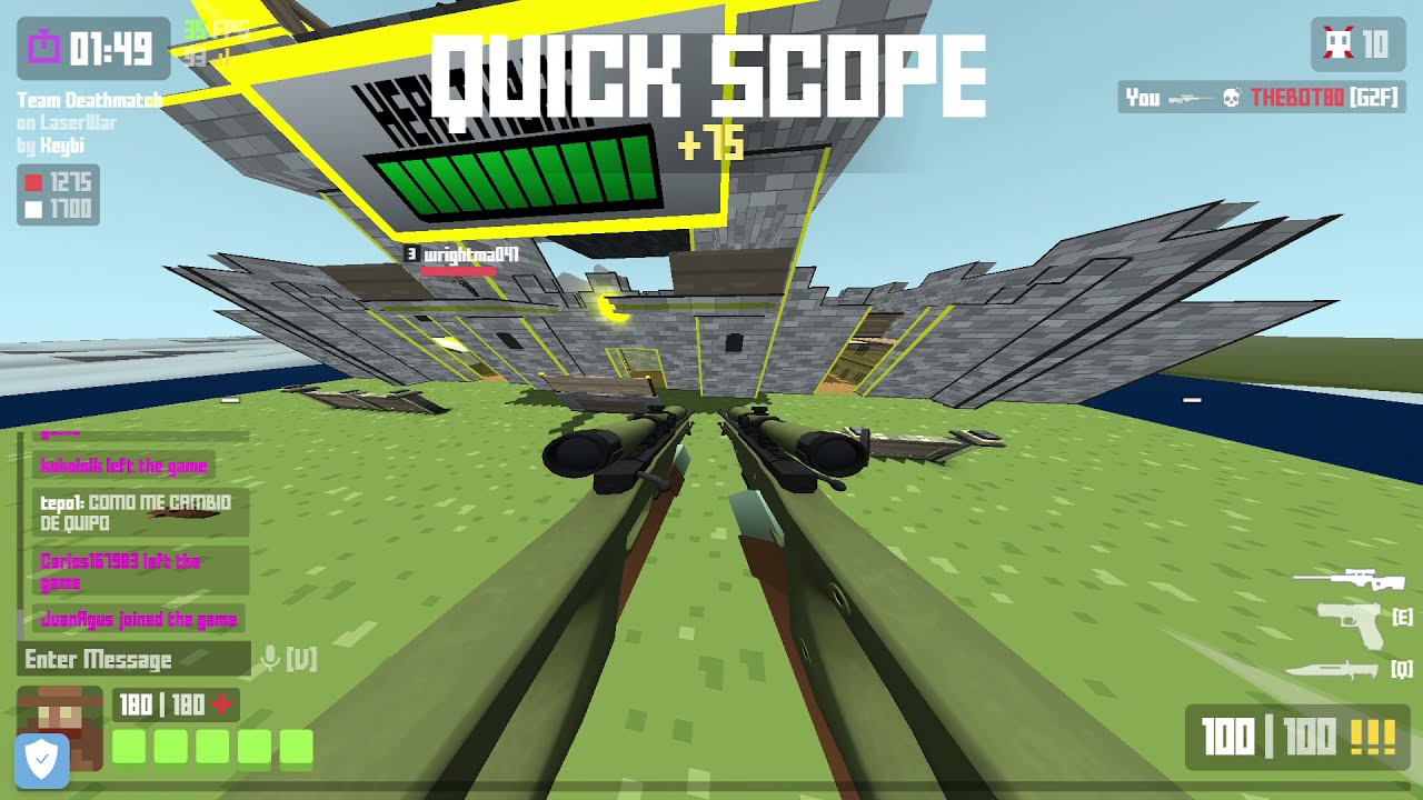 Krunker.io, But It Is Completely Broken -(No Mods)-