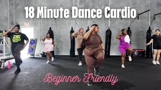 18 Minute Beginner Friendly Dance Cardio + Cool Down Stretch