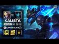 Peyz Kalista vs Ezreal - KR Challenger - Patch 16.07 Season 16