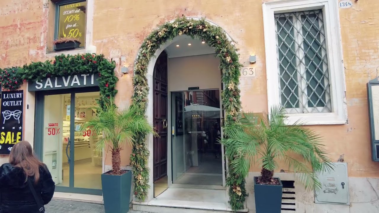 Antico Albergo del Sole al Pantheon Rome. Отель Пантеон.