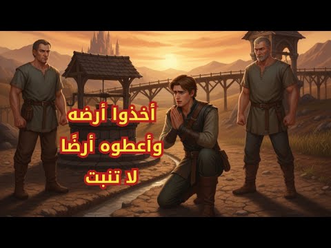 أخذوا أرضه وأعطوه أرض ا لا تنبت فدخل الله وغير كل شيء