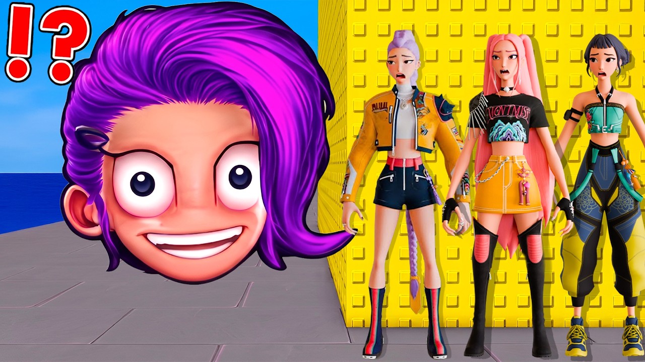 Kpop Demon Hunters Plays Escape LILY LOVEBRAIDS HEAD in Roblox