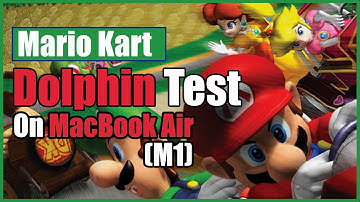 Mario Kart Double Dash on Macbook Air M1 Chip   Dolphin Emulator!   Gamecube auf MacOS! 2022