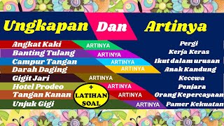 UNGKAPAN DAN ARTINYA