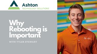 Why Rebooting is Important