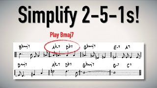 The SIMPLE Way to Play 2-5-1s!