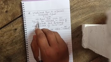 Sinusoidal Wave Representation