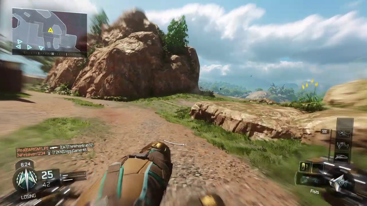 Black Ops 3 Best Map And Spot For Longshots (Ballistic Knife)