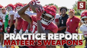 Practice Report: John Mateer talks offensive weapons and his role in shaping the offensive line