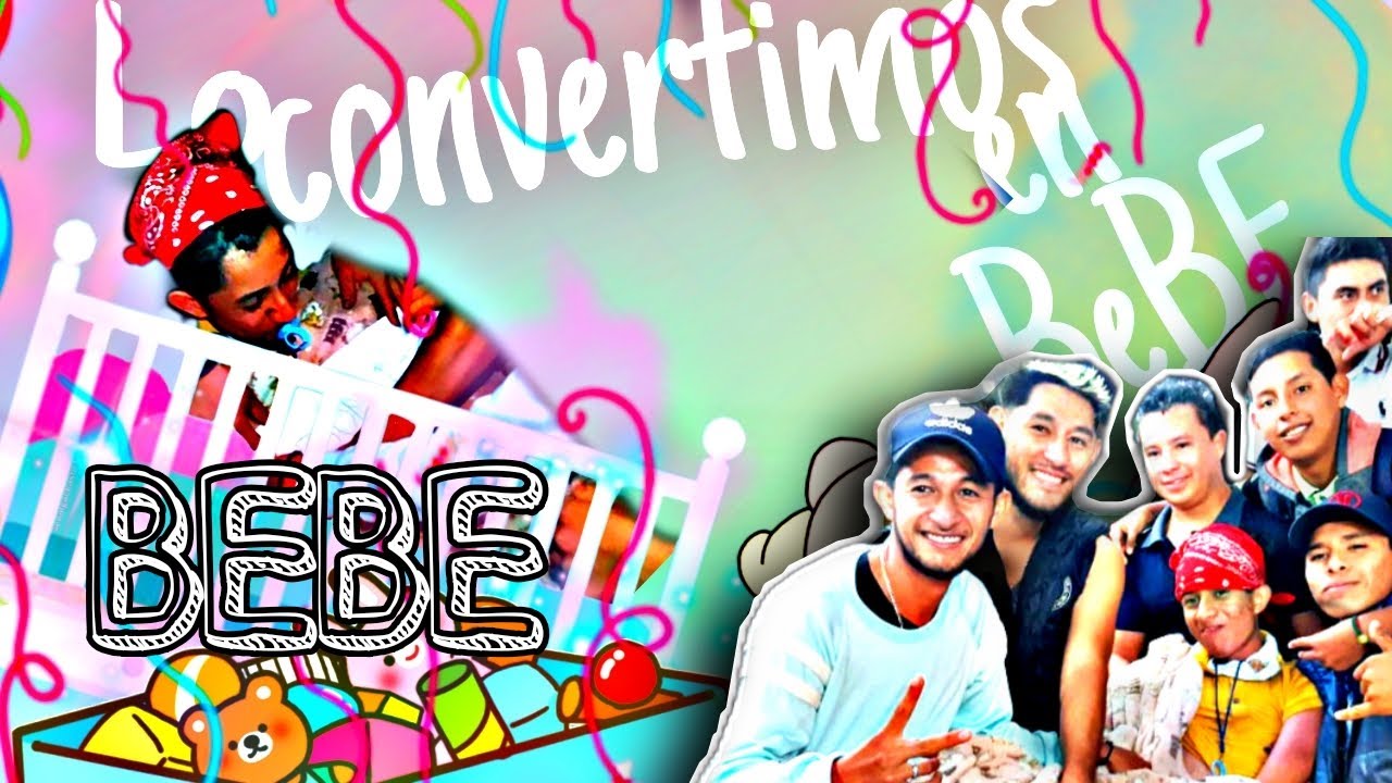 Broma Convertimos A Brandon En Un Bebe | Lo Paseamos Por Todo El Pueblo