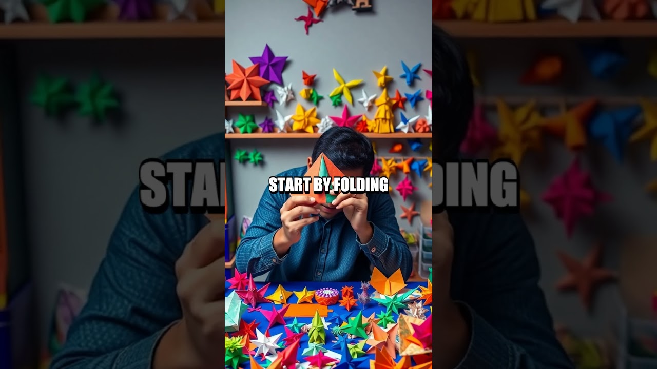 Crafting DIY Origami Photo Frames