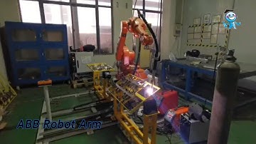Industrial ABB Robot Arm 6 Axis 1.65m IP67 For MIG / TIG Welding