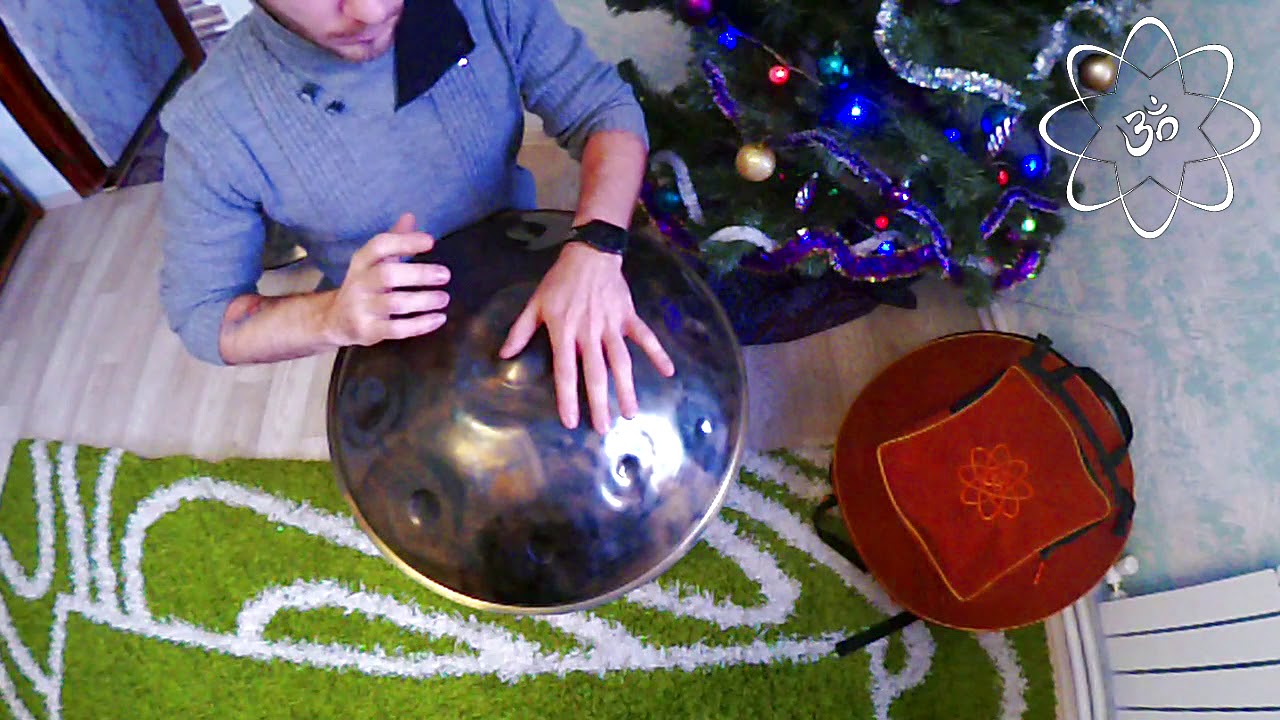 Atom handpan Impro D Celtic 9+1