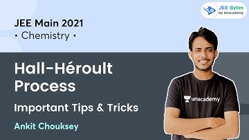 Super Concept | Hall-Héroult Process | JEE Bytes by Unacademy | Ankit Chouksey