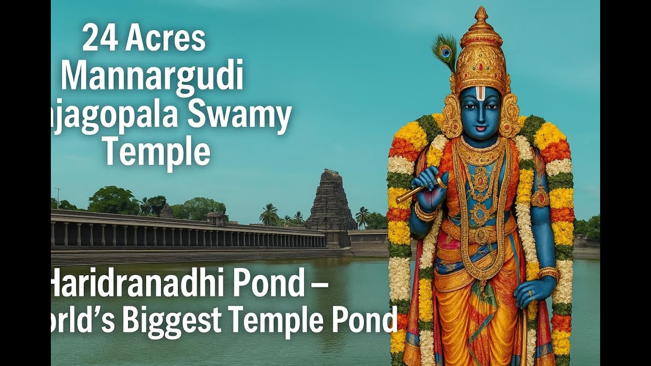 (English) Mannargudi Rajagopalaswamy | Dakshina Dwaraka | 24 Acres Temple/Pond #kanchigauravani