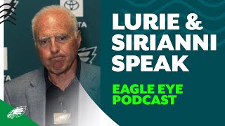 Biggest takeaways from Jeff Lurie, Nick Sirianni at owners meetings | Eagle Eye Podcast