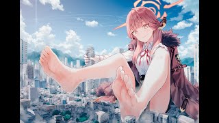 Giantess Aru Blue Archive