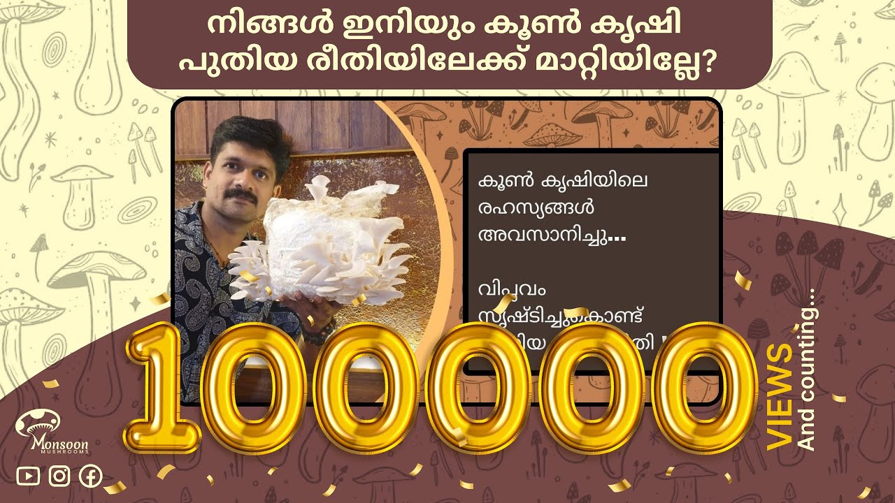 കൂൺ കൃഷിയിൽ ഒരു പൊളിച്ചെഴുത്ത്. 5 മിനുട്ടിൽ കൂൺ ചെയ്യാം. പുതിയ മാധ്യമം വിപണിയിലേക്ക്.. #Rahulgovind