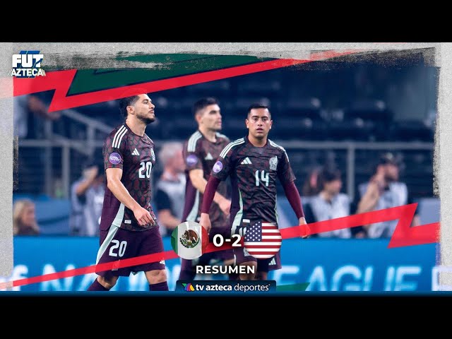 Resumen México 0-2 Estados Unidos | Final CONCACAF Nations League