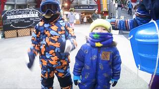 スキーでいろんなコースをすべってみるよ！！息子６才の挑戦！チャレンジchallenge夏油高原スキー場skiing volume5