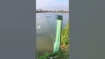 افضل طريقة لمد شبك الصيد 
