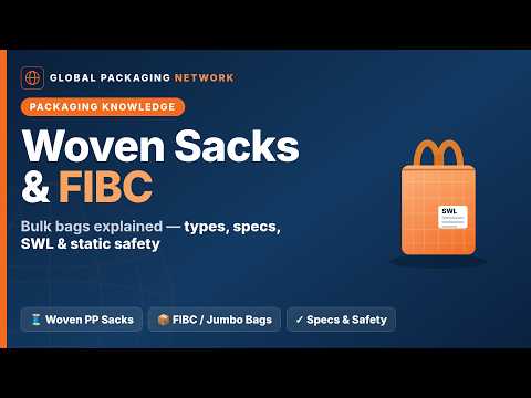 Woven Sacks & FIBC Explained — Types, Specifications & Safety | Packaging