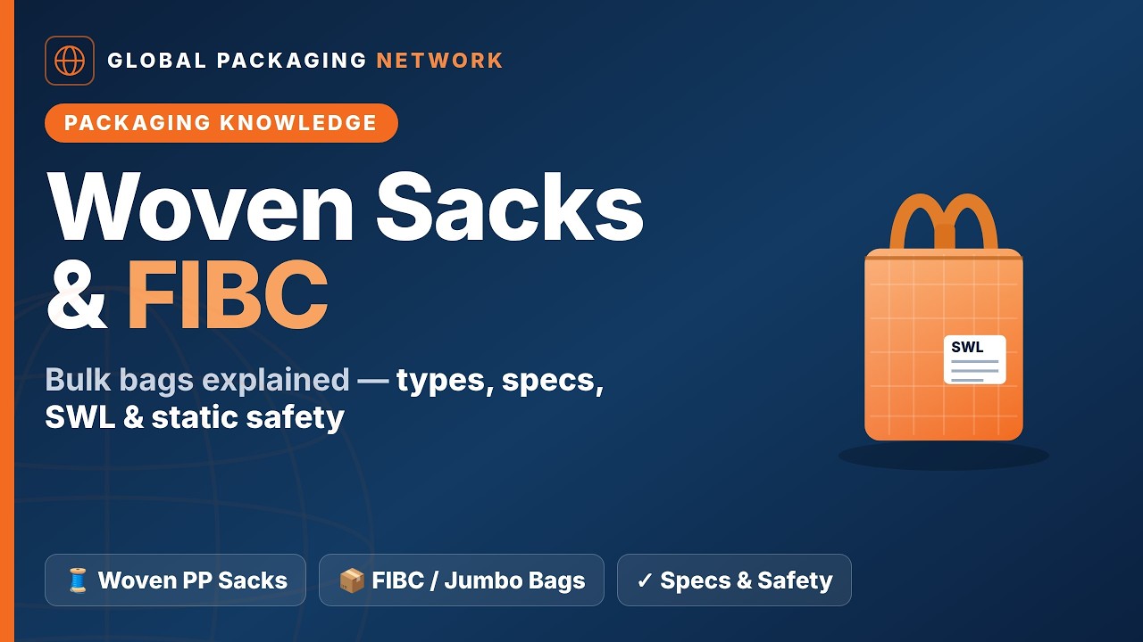 Woven Sacks & FIBC Explained — Types, Specifications & Safety | Packaging