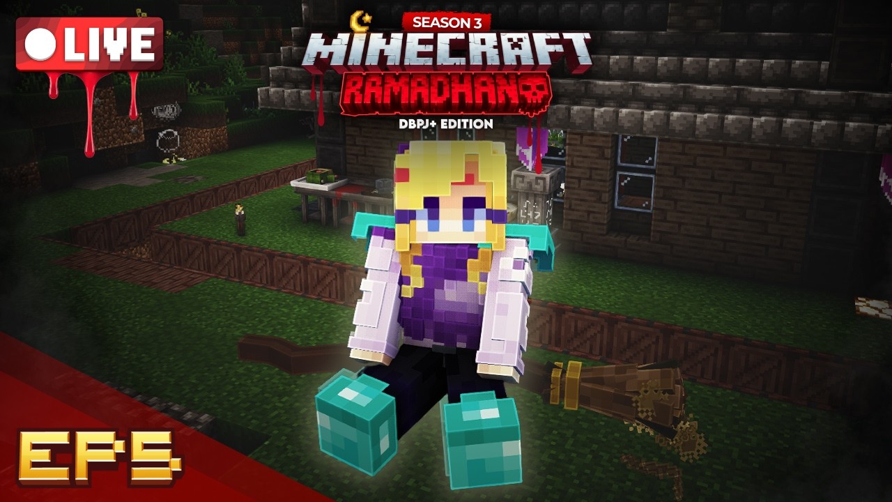 🔴 EP5 | BIRTHDAY STREAM! | Minecraft Ramadhan S3☪