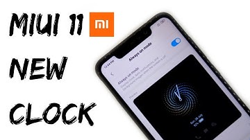 Miui 11 Always On Display First Look | Miui 11 Apps