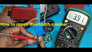 How To Repair Bluetooth Speaker