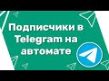Подписчики в Telegram на автомате | Best Followers - Обзор и инструкции | Как раскрутить канал