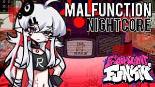 Malfunction (Nightcore) | Friday Night Funkin' Vs Virus R | Virus R mod