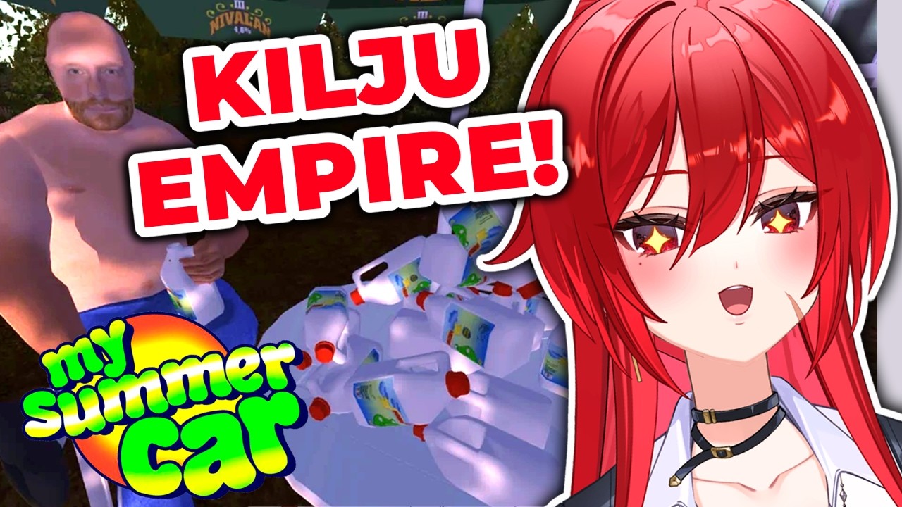 Let's Build Our Kilju Empire In My Summer Car! | 🔴LIVE VTuber