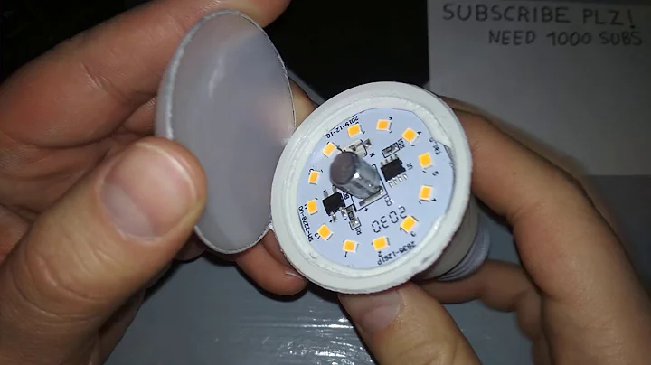 OSRAM LED BULB - sleepy teardown - 806lm / 8.5 watt / 60Watt / warm white / 2700K