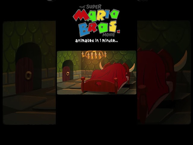 Super Mario Bros Movie in ONE MINUTE class=