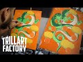 Dbz shenron painting  trill art factory