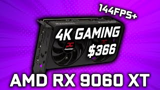 4K Gaming On The RX 9060 XT…