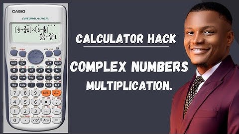 Complex Numbers Multiplication using a Calculator Casio FX-991ES Plus Tutorial Video. #casio
