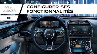 Jaguar XE : configurer ses fonctionnalités | Ma Jaguar