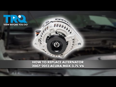 How to Replace Alternator 2007-2013 Acura MDX 3.7L V6