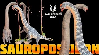 GIANT SAUROPOSEIDON! Haolonggood 1:35 scale Sauroposeidon Review!!! All 3 versions!!!