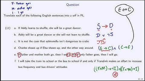 SFU LING 324 [4-3] Translating English into Propositional Logic